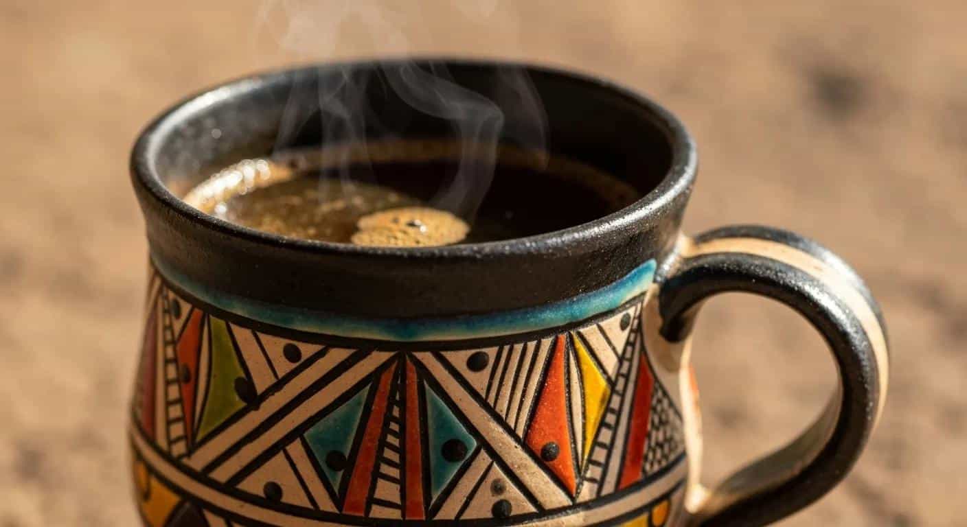 A close-up shot of a delicious quesabirria taco being dipped into a warm cup of consommé, showcasing the melted cheese and tender beef.