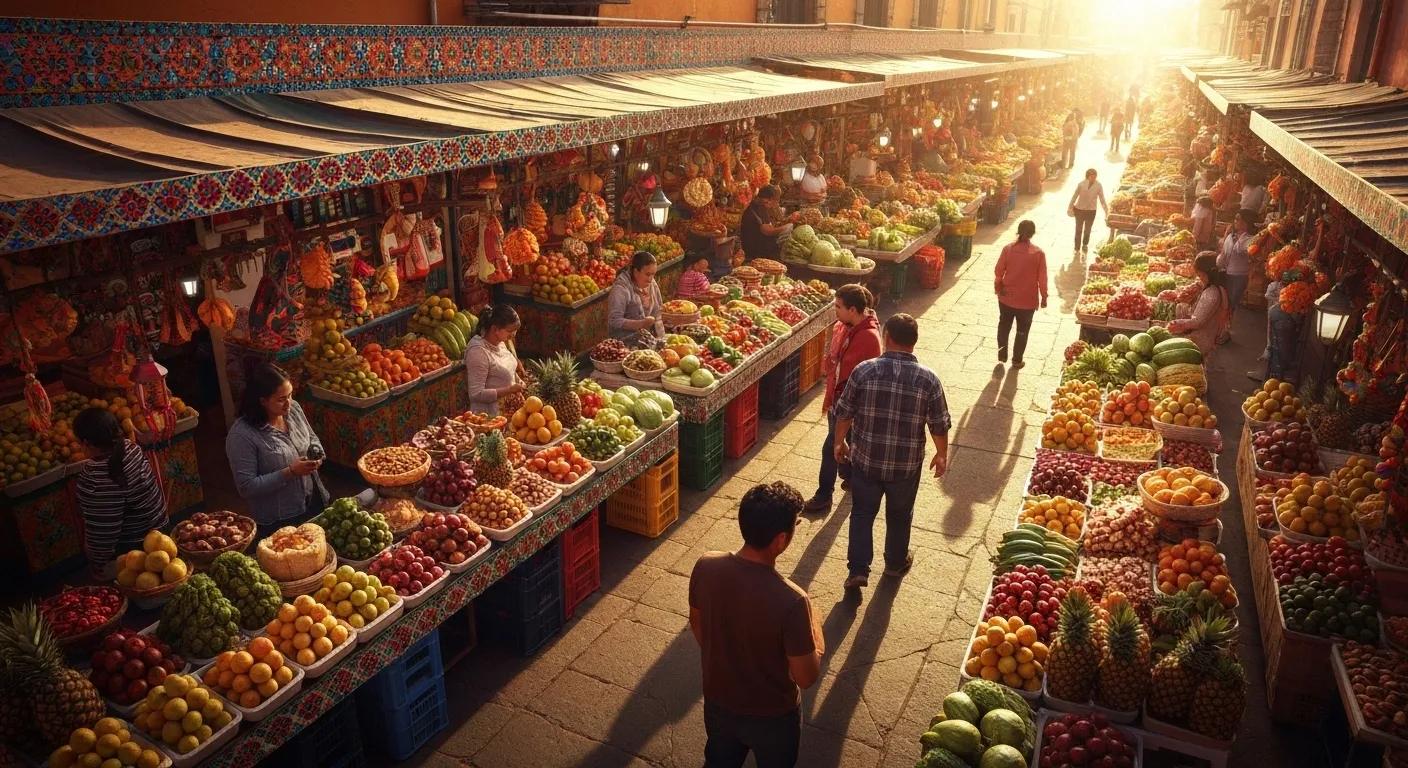 Diverse catering options including vegetarian dishes at a Mexican event by Esmeralda's